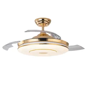 Hot sale Model 882-982 exquisite design LED Ceiling Fan Light Remote control ceiling fan 6 wind speed quiet running