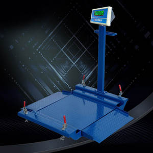 Platform elektronik <span class=keywords><strong>Digital</strong></span> pabrik asli timbangan lantai industri harga rendah indikator timbangan elektronik OEM - Product Image 6