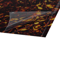Vente en gros 200x170mm feuille de plaque à gratter en PVC celluloïd bricolage matériel de Pickguard de guitare vierge pour pièces de guitare acoustique