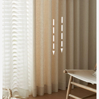 Cortinas de Lino Premium en Blanco, Gris, Azul, Verde y Caqui para Sala de Estar y Dormitorio, con Pliegues en S y Pliegues Pinzados