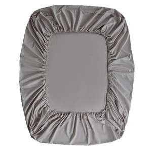 Long Staple Cotton Satin Bed <b>Sheet</b> Set Pure Cotton <b>Fitted</b> <b>Sheet</b> Pillowcase Pair Solid Color Simple Style Wrinkle Free Double Bed - Product Image 5