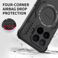 Funda Protectora Resistente a Impactos para Xiaomi Mi 17T Pro/Mi 17T con Soporte de 360 Grados