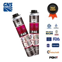 Mousse polyuréthane expansive ignifuge GNS F44 pour applications de construction, auto-extinctrice