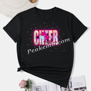 Shinny Cheer Hologram Rainbow Vinyl Stretch <span class=keywords><strong>Film</strong></span> Iron-on Scatter Stones pour sweat-shirt et t-shirts personnalisés - Product Image 3