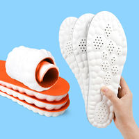 Semelles orthopédiques personnalisées en EVA avec amortisseur de chocs en PU pour athlètes, confortables pour chaussures de sport, ajustables, unisexes, certifiées BSCI