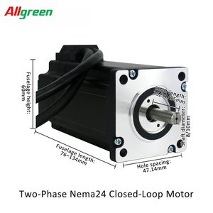Allgreen 2/2.3/2.8/4.5/4.8/5.5N.m StepperMotor <b>Controller</b> DC30V~110V/AC20V~80V 4/4.5/5/5.8A 2Phase Nema24 ClosedLoop <b>Stepper</b> Mot - Product Image 1