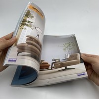 Brochure de catalogue de bijoux A5 à couverture souple, impression offset personnalisée, piqûre à cheval, format passeport, vente en gros