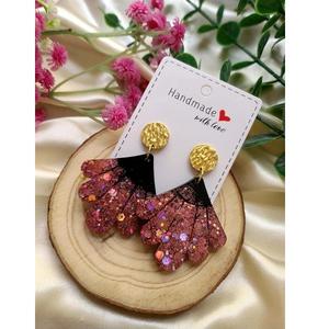 Pendientes de Resina Hechos a Mano, Diseño Ligero y Elegante, Perfectos para Uso Diario, Fiestas, Atuendos Casuales y Accesorios de Moda - Product Image 6