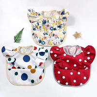 Tabliers pour enfants en polyester PU, smockés, sans manches, avec bavoir, pour bébés et tout-petits, design mignon, fermeture Velcro, taille facilement ajustable