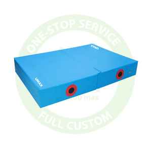 Colchoneta <span class=keywords><strong>de</strong></span> Aterrizaje Umax <span class=keywords><strong>de</strong></span> PVC y Cuero, Plegable, Fácil <span class=keywords><strong>de</strong></span> Guardar, para Entrenamiento <span class=keywords><strong>de</strong></span> Gimnasia - Product Image 6