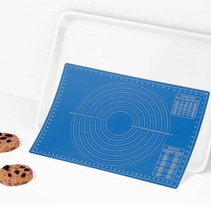 Extra Large Food Grade Non-stick Silicone Baking <b>Mat</b> for <b>Rolling</b> Out Dough and Pastry 40x60cm Eco-Friendly Countertop <b>Mat</b> - Product Image 2