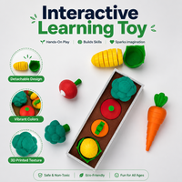 Ensemble de légumes imprimé en 3D pour cadeau d'entreprise