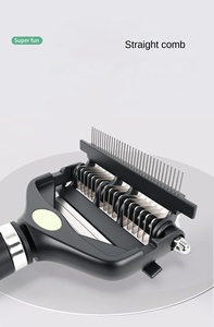 Strumento Manuale 3-in-1 Pieghevole in Plastica <span class=keywords><strong>per</strong></span> Rimozione Peli, Taglia Nodi <span class=keywords><strong>per</strong></span> la Pulizia e la Toelettatura di Cani e Gatti - Product Image 6