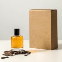 Flacon de parfum en verre transparent personnalisé de luxe 50 ml pour emballage cosmétique