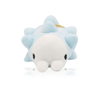 OEM 8.7 pouces dessin animé oursin et concombre animaux marins jouets nouveaux poissons Anime jouets en peluche avec faible quantité minimale de commande PP coton remplissage