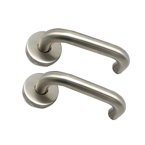 Manija de Palanca en Forma de <span class=keywords><strong>U</strong></span> para Puerta de Acceso a Edificios de Centros Comerciales, de Acero Inoxidable Satinado 304 Antioxidante - Product Image 6