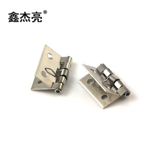 บานพับเหล็กสปริง 25x30x0.8 มม. แบบติดตั้งบนพื้นผิวสำหรับประตูตู้ - Product Image 3