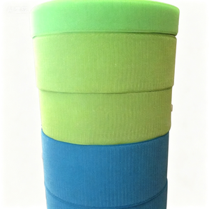 Factory Direct Eco-friendly Multi-size Black <b>White</b> Colorful Hook Loop <b>Tape</b> Polyester/Nylon Strong Adhesive Sew Fastener for - Product Image 3