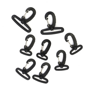 Convergence <b>Plastic</b> Rotating <b>Hook</b> 180 Degree Lobster Buckle Backpack Webbing Connector Bag Accessory - Product Image 2