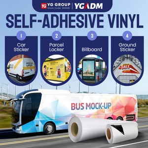 Nước dựa trên mực Matte Glossy biểu ngữ Chất liệu Polypropylene phim PP tổng hợp giấy cuộn cho in ấn - Product Image 4