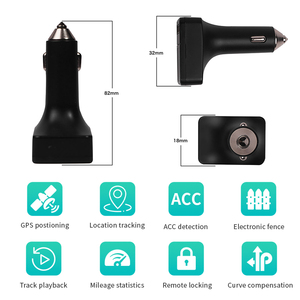 Ezzloc <strong>Vehicle</strong> Real-time Tracking Device <strong>Location</strong> 4G Car Charger GPS Tracker With Free App Dagps - Product Image 2