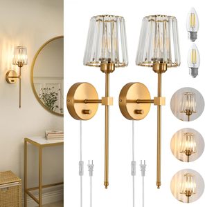 Tsinye Battery Operated <strong>Wall</strong> Sconce <strong>Dimmable</strong> <strong>Wall</strong> <strong>Light</strong> with Remote Control Modern Wireless <strong>Wall</strong> <strong>Light</strong> for Bedroom Living Room - Product Image 1