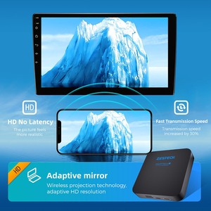 ZESTECH voiture accessoires voiture jouer voiture Android Box 8 128G <span class=keywords><strong>Tbox</strong></span> 6115 adaptateur Carplay sans fil avec Sim Netflix Youtub Carplay - Product Image 3