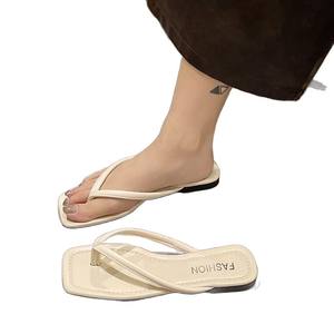 Sandales d'été style plage en cuir véritable pour femme, confortables, durables et multifonctionnelles - Product Image 1