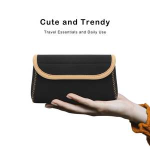 SMETA Usine Personnalisé Mini Néoprène Poche Cas pour Chargeur de Téléphone <span class=keywords><strong>Airpods</strong></span> Câbles Écouteurs <span class=keywords><strong>MagSafe</strong></span> Puissance Adaptateur Clés Porte-clés - Product Image 2