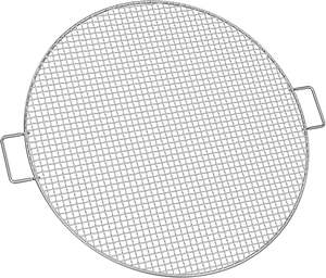 شبكة شواء مبتكرة من الفولاذ المقاوم للصدأ بتصميم مفصلي، قماش سلكي بنسج عادي لسهولة تقليب الطعام - Product Image 4