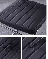 Chaise de conférence empilable rembourrée de haute qualité, chaise de bureau empilable exécutive à prix de gros pour salle de réunion et de formation