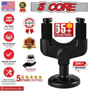 ที่ยึดกีตาร์ติดผนังแบบ 5 แกน ฐานโลหะ ปรับหมุนได้ สำหรับกีตาร์โปร่ง กีตาร์ไฟฟ้า กีตาร์คลาสสิก - Product Image 5