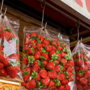 6x5cm Plastic Artificial Eco-Friendly Strawberry Leaf Stem Model Small Realistic Food Simulation Kitchenware Houseware Lovely - Product Image 5