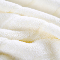 Serviette pour le visage en bambou de couleur claire, serviette douce et écologique pour le visage, serviette de lavage, serviette de toilette soyeuse, serviette de beauté