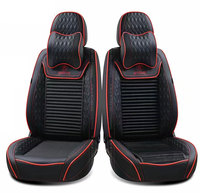 Housse de siège de voiture en cuir populaire 2025, coussin de luxe, version 9D, vente en gros, matériaux PVC complets, adaptable à la plupart des voitures