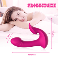 Fernbedienung/APP-gesteuerter Vibrierender Tragbarer Vibrator Lebensmittelechtes Silikon Masturbator Sexspielzeug für Frauen Weibliche Masturbation Großhandel