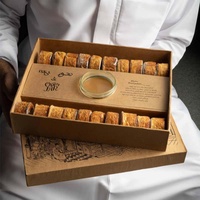 Boîte en papier rose personnalisée pour gâteaux, crêpes, biscuits, donuts, desserts, avec compartiment pour sauce, idéale pour l'emballage à emporter des boulangeries