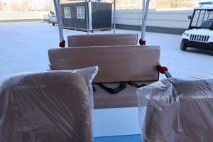 Autobús Turístico Eléctrico de Alta Resistencia para 11 Pasajeros, <span class=keywords><strong>4</strong></span> Filas de Asientos, Vehículo de Transporte para Hoteles y Complejos Turísticos - Product Image 6