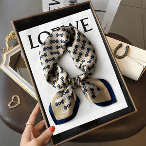 Роскошный 100% шелковый шарф, оптовая продажа, Женская квадратная шаль, Прямая поставка с завода, ультра мягкий гладкий многоцелевой аксессуар для весны и осени - Product Image 2