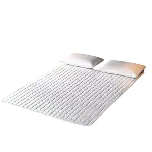 Coussin de protection de matelas d'hôtel cinq étoiles coussin de protection de lit blanc fournitures d'hôtel en gros