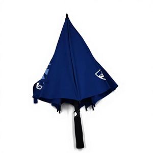 Paraguas de Golf Azul de 8 Varillas al por Mayor, para Regalos Corporativos, Paraguas de Mango Largo Resistente al Viento con Empuñadura de Espuma en Forma de Loto - Product Image 3