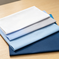 Tissu en polycoton TC 65/35, antibactérien, évacuant l'humidité, tissu médical pour uniforme d'hôpital, de médecin et d'infirmière