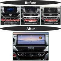 Sistema de Audio Estéreo para Automóvil Krando con Pantalla Android de 12.3 Pulgadas para Honda Accord 10 2018-2022, Reproductor Multimedia con Android Carplay