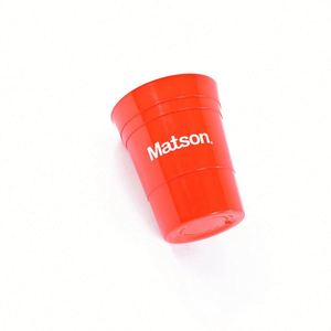 Vaso de Plástico Reutilizable Ecológico de Doble Pared, Personalizado con Logotipo, para Fiestas - Product Image 4