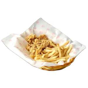 Custom Logo Printed Greaseproof <b>Paper</b> for Restaurant Use Plaza Burger Sandwich <b>Wrap</b> Deli <b>Wrap</b> Single Side PE for Bread Cookie - Product Image 2