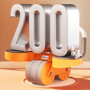 Proiron <strong>Plank</strong> Abdominal Roller Wheel with Knee Pad Abdominal <strong>Exercise</strong> for <strong>Core</strong> Strength Training Home Gym Use Abdominal Roller - Product Image 4