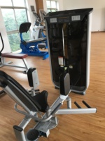 Appareil d'entraînement réglable à double colonne pour abducteurs, équipement de fitness avec câble en acier pour crossover, idéal pour la musculation du dos et des pectoraux en salle de sport