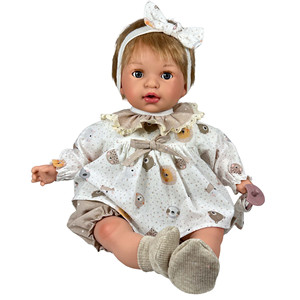 Rubio Noah Doll Cute Baby Toy 38x45cm para jugar y diversión imaginativa - Product Image 1