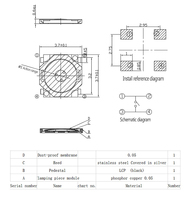 Interrupteur à membrane SMD/SMT ultra fin à 4 broches, interrupteur tactile léger pour carte mère PS4 PS5 3DS XL