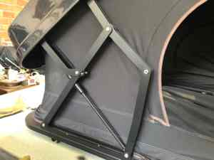 <span class=keywords><strong>Tente</strong></span> <span class=keywords><strong>de</strong></span> <span class=keywords><strong>toit</strong></span> ZOOM ODM à ouverture rapide pour 2-3 personnes, imperméable, quatre saisons, avec échelle télescopique, coque rigide ABS, double couche, pour voiture - Product Image 6